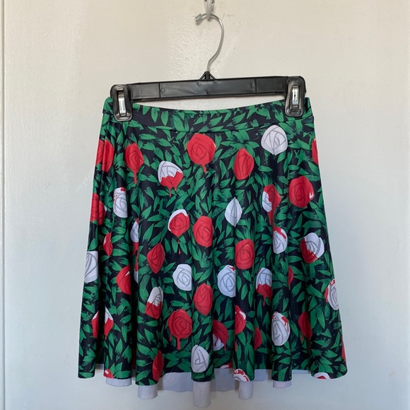 BlackMilk painting the roses red Disney skater skirt - Alice in wonderland - Picture 6 of 7